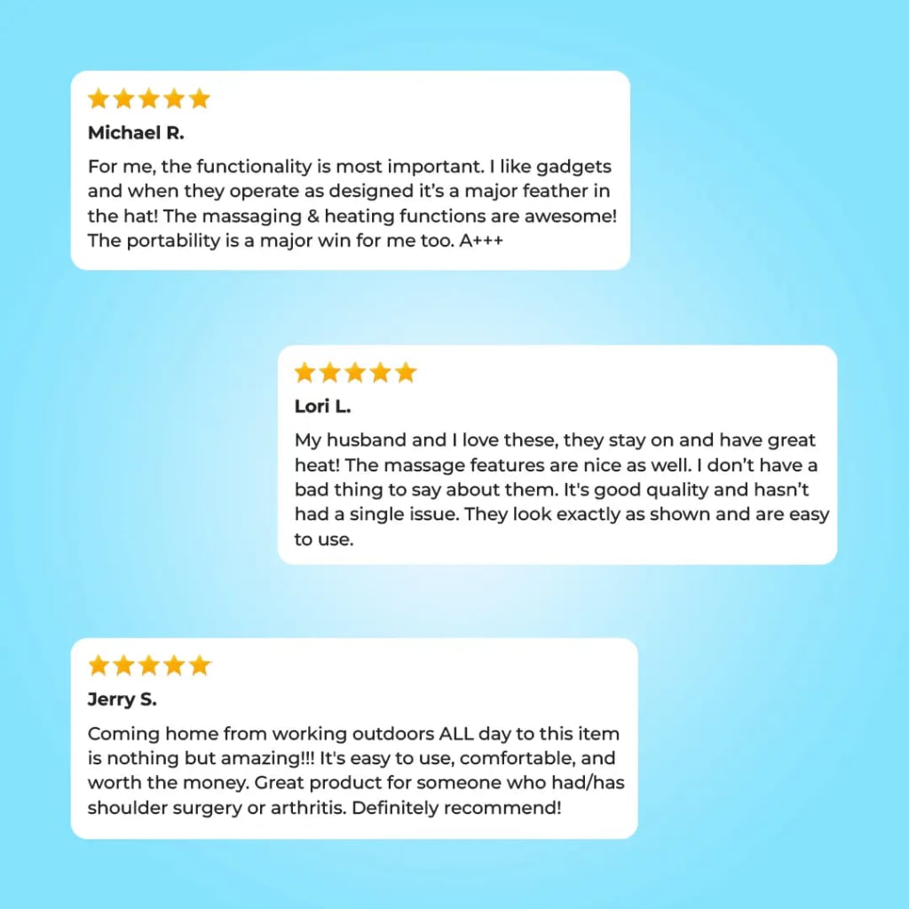 LuzRelief™ – Heated Compression Brace